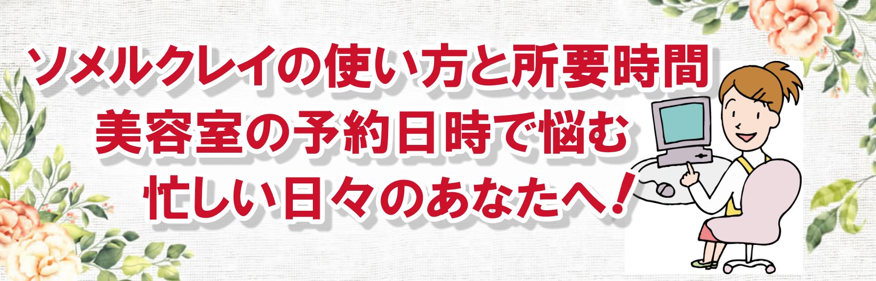 ソメルクレイの使い方と所要時間｜白髪ケアで美容室へ通う時間で悩むあなたへ